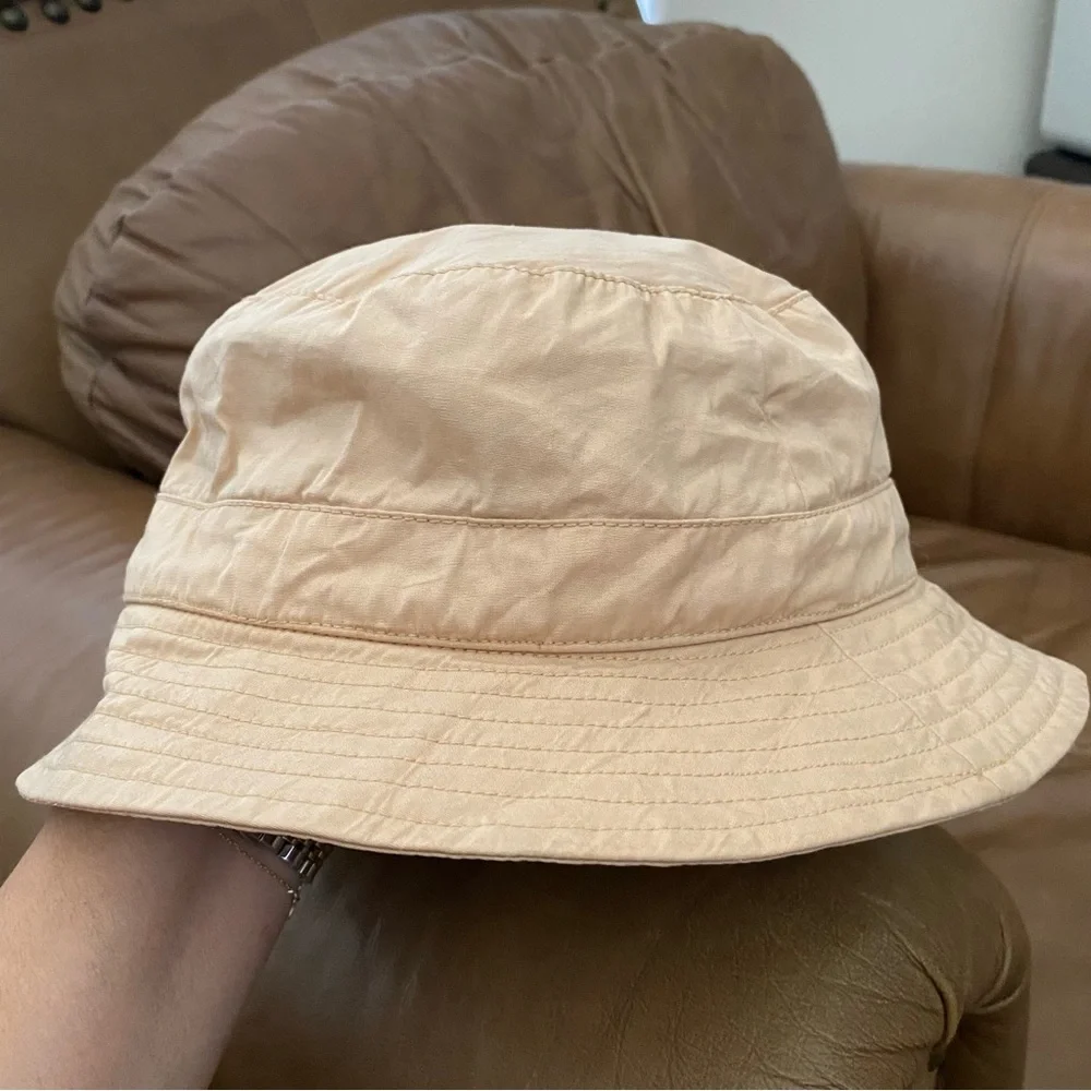 J. Crew Tan Bucket Hat One Size Khaki Safari Fisherman Boat Oceanside Lakeside